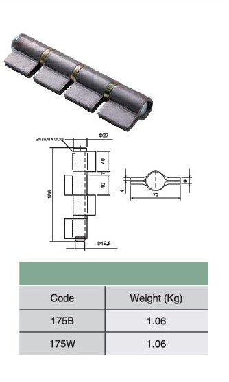 Closed Weld Hinge With Bearing & Washer | Model # CWHB-175 ( Pack of 100 )-Taimco