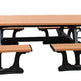 Commons Universal Accessible Picnic Tables | Picnic Table & Seat | Model ADAPT226-Taimco