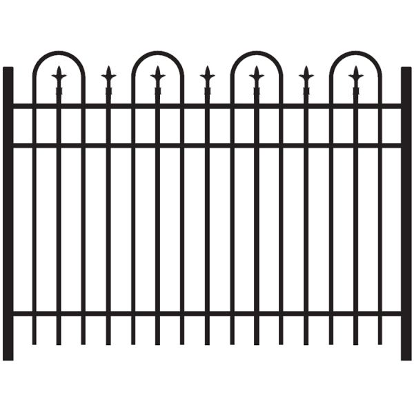 Concord aluminum Fence Section Panel – Model # FP966-Taimco