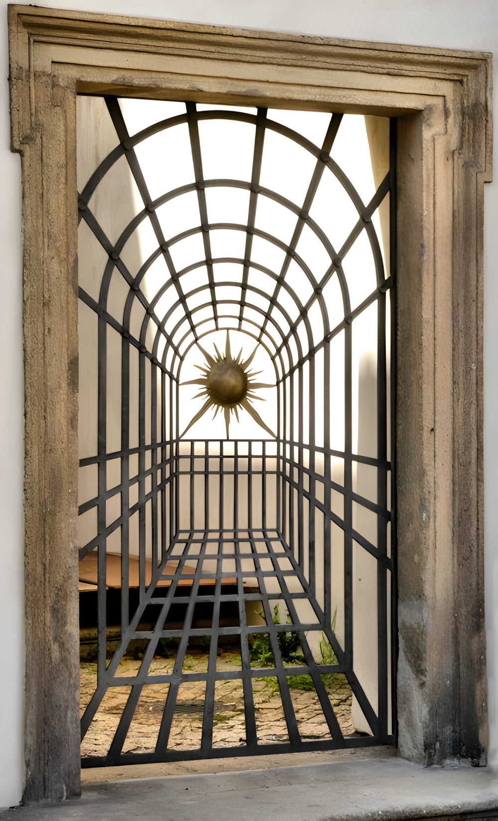 Creative 3D Illusion Design Metal Gate | Custom Fabrication Unique Design | Made in Canada – Model # 406-Taimco