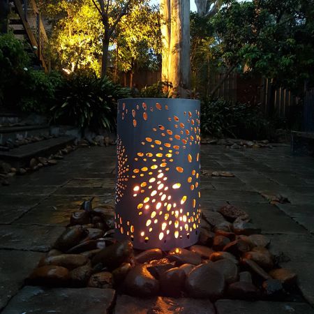 Custom Laser Cut Fire Pit | Wood Burning Outdoor Firepit | Made In Canada | Model # WBFP862-Taimco