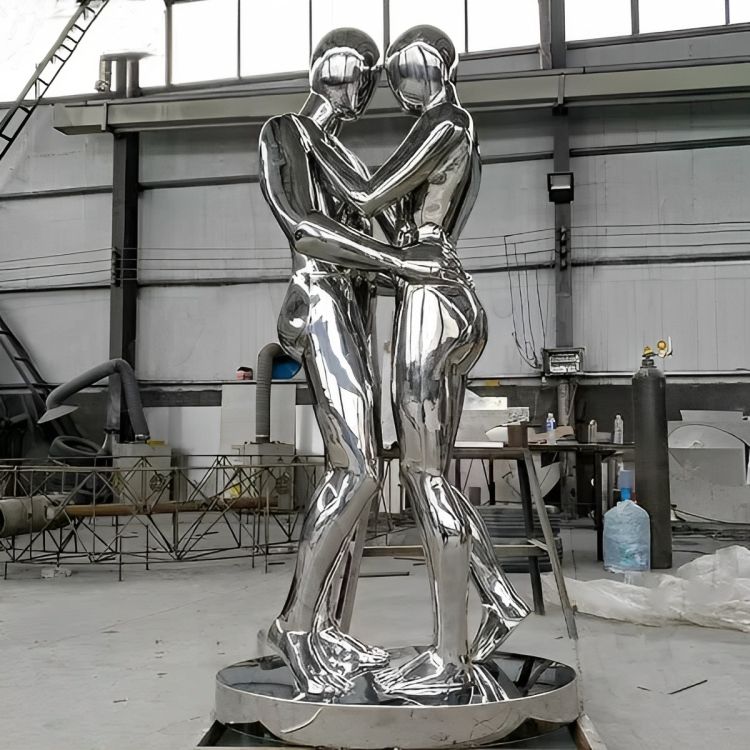 Custom Made Stainless Steel Figurative Metal Sculpture Model # MSC1319-Taimco