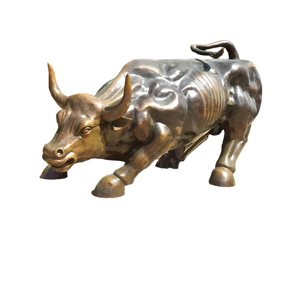 Famous Bronze Wall Street Bull Statue Replica Model # MSC1246