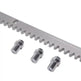 Galvanized Sliding Gate Rack Complete with Bolts 1 Meter Long Per Run 3.33' | Model # SGR ( Pack of 30 Meters )-Taimco