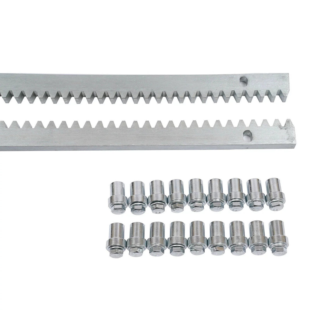 Galvanized Sliding Gate Rack Complete with Bolts 1 Meter Long Per Run 3.33' | Model # SGR ( Pack of 30 Meters )-Taimco