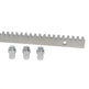 Galvanized Sliding Gate Rack Complete with Bolts 1 Meter Long Per Run 3.33' | Model # SGR ( Pack of 30 Meters )-Taimco