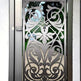 Gorgeous 3D Laser Cut Artistic Floral Design Metal Garden Gate | Modern Fabrication Metal Yard Side Gate | Made in Canada – Model # 767-Taimco