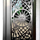 Gorgeous Laser Cut Artistic Sun Design Metal Garden Gate | Modern Fabrication Metal Back Yard Gate | Made in Canada – Model # 791-Taimco