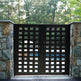 Gorgeous Square Box Design Metal Garden Gate | Classic Modern Fabrication Metal Yard Side Gate |Made in Canada – Model # 323-Taimco