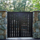 Gorgeous Square Box Design Metal Garden Gate | Modern Block Design Wrought Iron Pool Gate | Made in Canada– Model # 336-Taimco