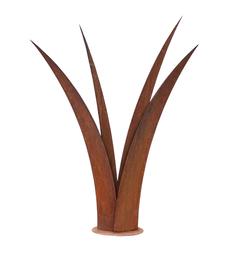 Grass Blade Sculpture - Large Outdoor and Indoor Sculpture - Metal Art Decorative Peace | Metal Art Accent - Model # MA1157