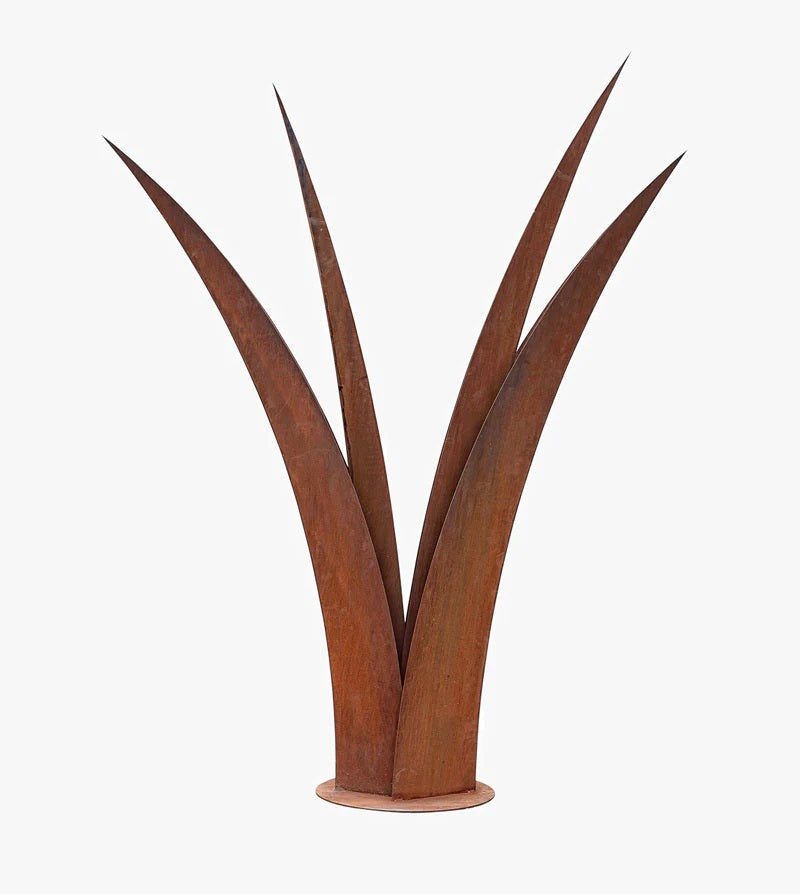 Grass Blade Sculpture - Large Outdoor and Indoor Sculpture - Metal Art Decorative Peace | Metal Art Accent - Model # MA1157-Taimco