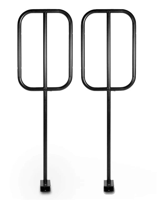 Guard Rail Panels for Step Platforms w/Mounting Hardware STA397 ( Pack of 2 )-Taimco