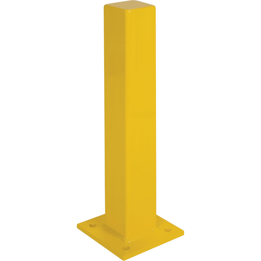 Heavy-Duty Square Bollards - Steel Yellow - Powder Coted - Model BOLL2567-Taimco