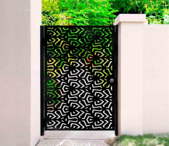 Honeycomb Swirl Garden Gate | Made in Canada – Model # 407-Taimco