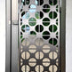 Laser Cut Artistic Circle Design Metal Pool Gate | Custom Fabrication Metal Sidewalk Gate | Made in Canada – Model # 820-Taimco