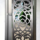 Laser Cut Artistic Doodle Design Wrought Iron Garden Gate | Custom Fabrication Metal Pool Gate | Made in Canada – Model # 821-Taimco