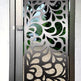 Laser Cut Artistic Doodle Design Wrought Iron Garden Gate| Modern Fabrication Metal Back Yard Gate | Made in Canada – Model # 801-Taimco