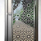 Laser Cut Artistic Floral Design Metal Back Yard Gate| Custom Fabrication Metal Walk Through Gate| Made in Canada – Model # 731-Taimco