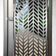 Laser Cut Artistic Leaf Pattern Design Metal Garden Gate | Custom Fabrication Metal Yard Gate| Made in Canada – Model # 815-Taimco