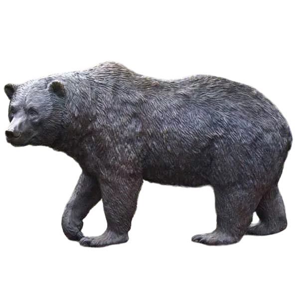 Life Size Bronze Bear Statue Outdoor Animal Antique Statue Model # MSC1287