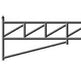 Manual Swing N-Series Tubular Galvanized Steel Double and Single Barrier Gate | Made in Canada– Model # MSG 890-Taimco