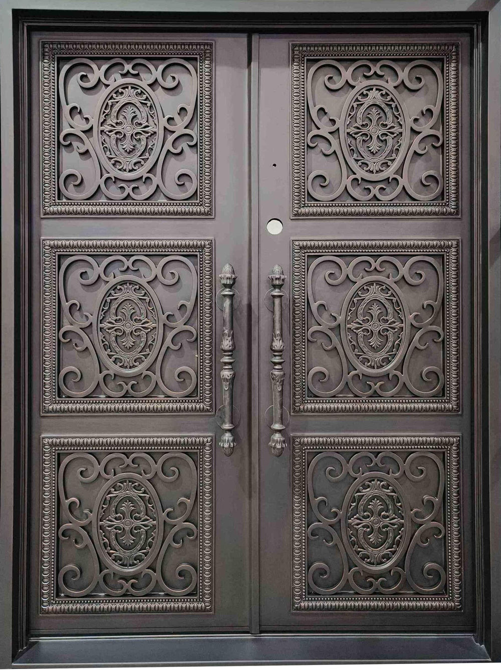 Medieval Majesty Style Iron Door | Square Top With kickplate | Model # IWD 1051-Taimco