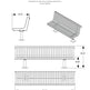 Metal Bench Steel Top and Back Steel Slat | Model MB186-Taimco