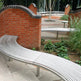 Metal Waves Outdoor Bench | Model COLL1700-Taimco