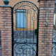 Modern Fence & Decorative Metal Garden Gate | Custom Fabrication Metal Side Yard Gate | Made in Canada – Model # 222-Taimco