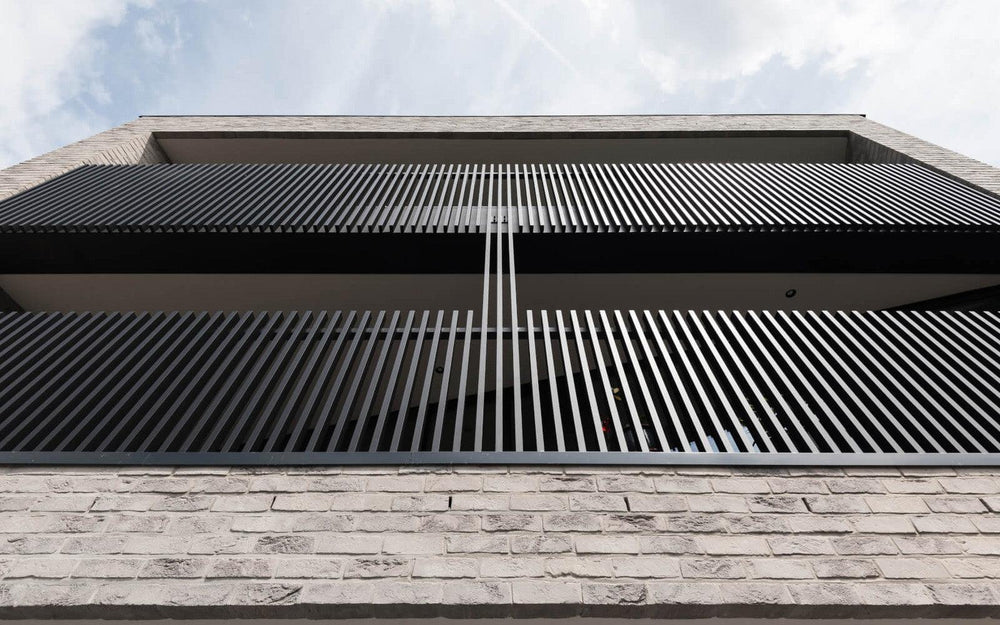 Modern Inspiring Apartments Balcony Grill Railing - Futuristic Balcony Panels Designs - Made In Canada - Model # DRP990-Taimco