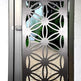 Modern Laser Cut Artistic Floral Design Iron Garden Gate | Custom Fabrication Metal Pool Side Gate| Made in Canada – Model # 789-Taimco