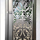 Modern Laser Cut Artistic Floral Design Metal Yard Gate| Custom Fabrication Metal Back Yard Gate | Made in Canada – Model # 768-Taimco