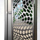 Modern Laser Cut Artistic Oval Design Metal Garden Gate |Custom Fabrication Metal Back Yard Gate | Made in Canada – Model # 803-Taimco