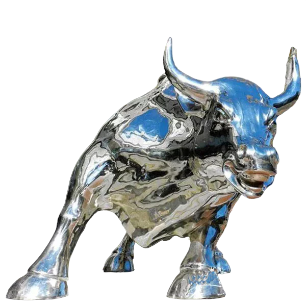 Large Bronze Bull Sculpture Model # MSC1286
