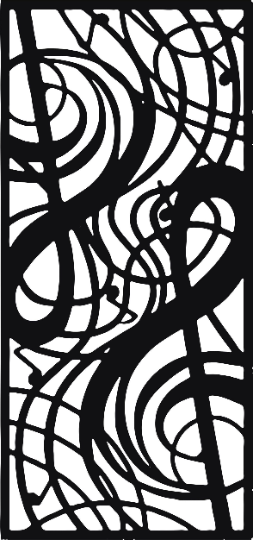Musical Clef Gate | Made in Canada – Model # 280-Taimco