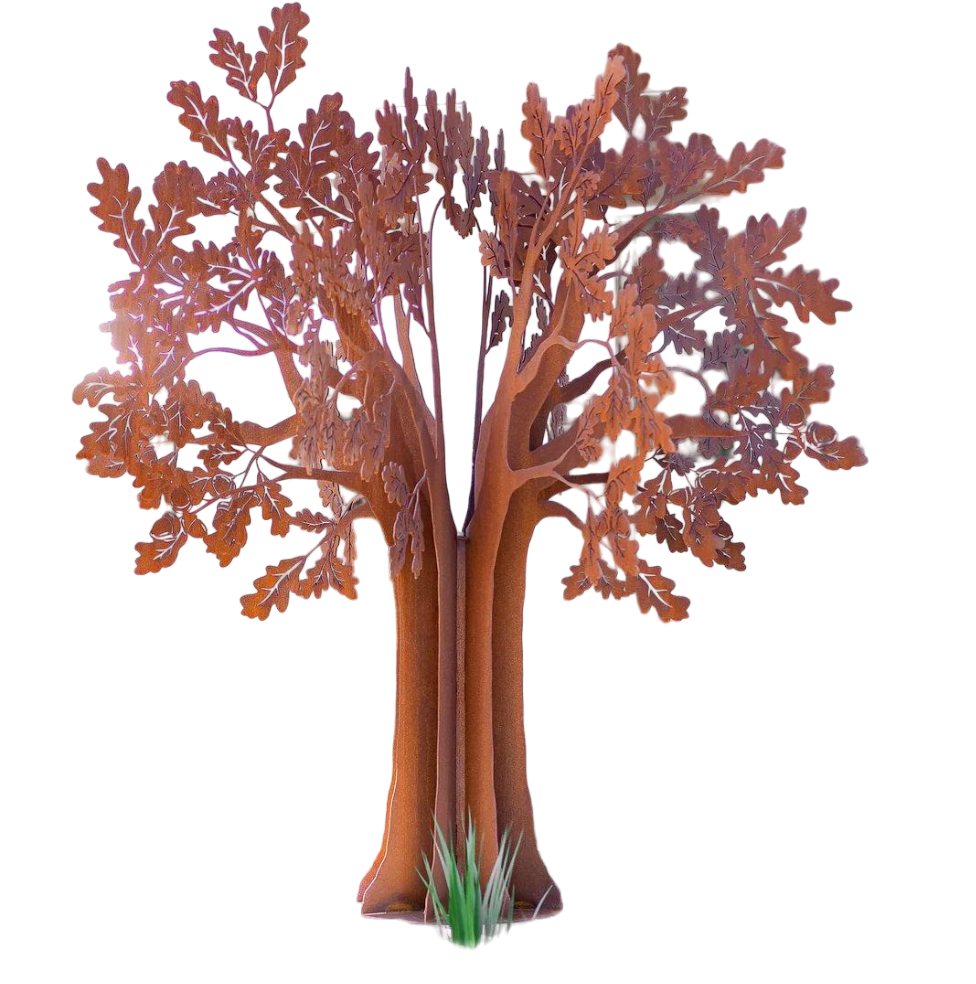 Abstract Tree Sculpture - Nature-Inspired Design for Indoor and Outdoor Spaces – Model # MA1151