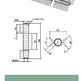 Open Weld Hinge With Bearing & Washer | Model # OWHB-145 ( Pack of 100 )-Taimco