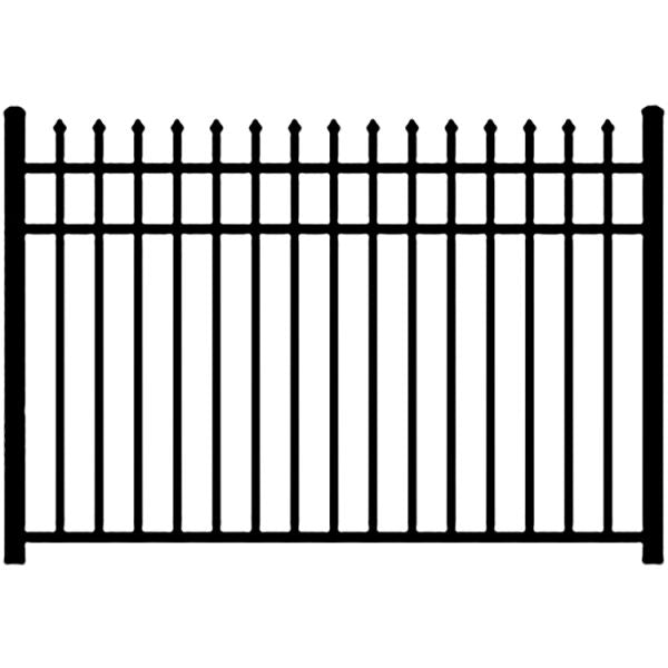 Ornamental Aluminum Finials Fence Panel - Model # FP950-Taimco