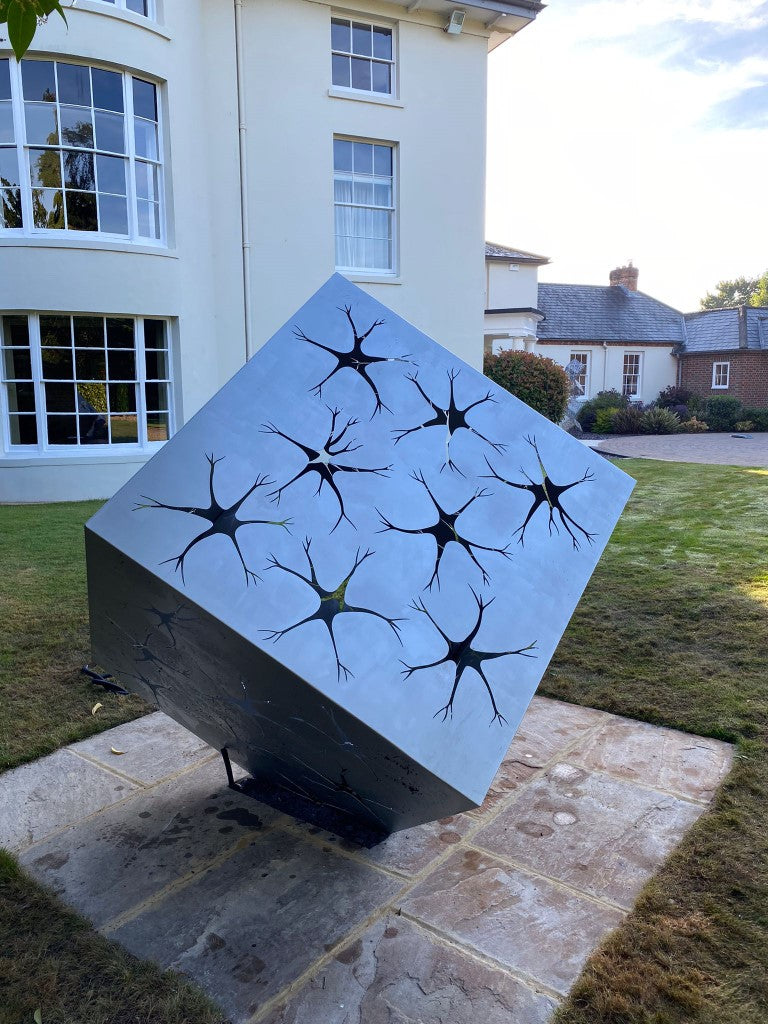 Prospect Sculpture - Metal Art Decorative Peace | Metal Art Accent - Model # MA1190-Taimco