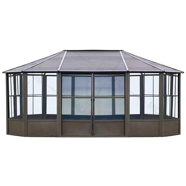 Rectangular Sunroom Solarium House - Garden House – Model # SUNR4350-Taimco