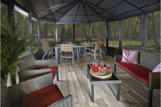 Rectangular Sunroom Solarium House - Garden House – Model # SUNR4350-Taimco