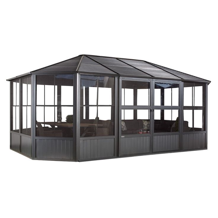 Rectangular Sunroom Solarium House - Garden House – Model # SUNR4350-Taimco