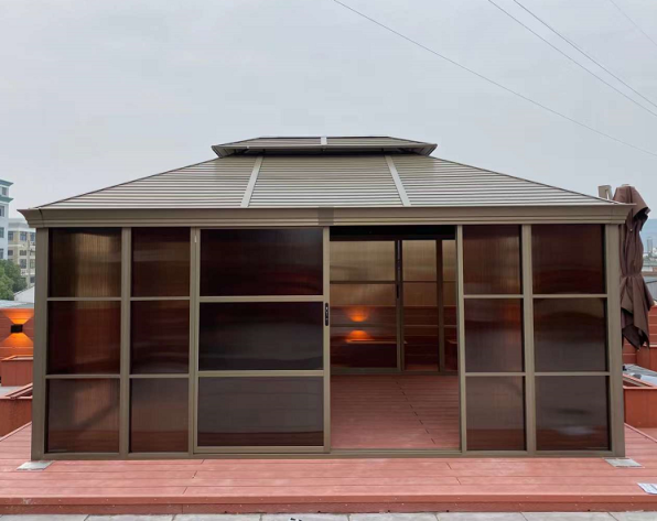 Rectangular Sunroom Solarium House - Garden House – Model # SUNR4355-Taimco