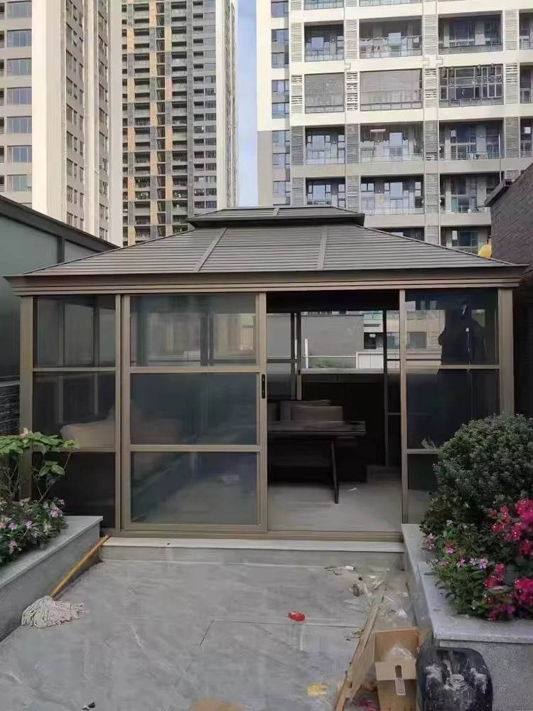 Rectangular Sunroom Solarium House - Garden House – Model # SUNR4355-Taimco