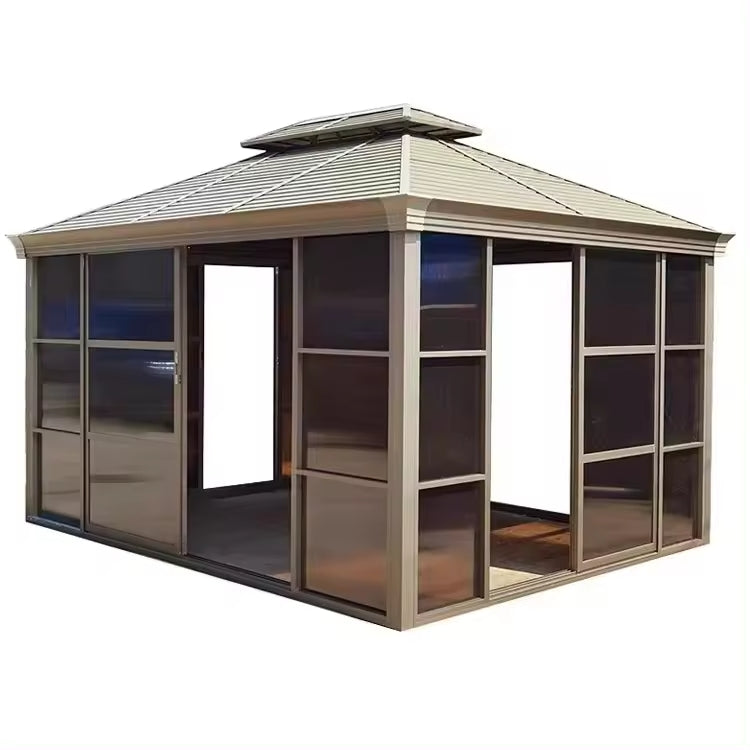 Rectangular Sunroom Solarium House - Garden House – Model # SUNR4355-Taimco