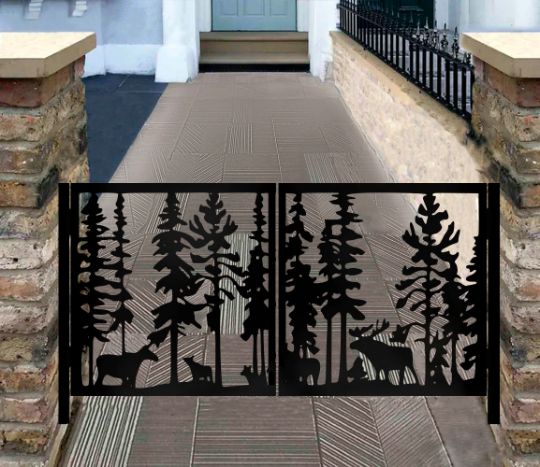 Roddickton Metal Garden Gate | Model # 274-Taimco