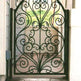 Royal Laser Cut Doodle Design Metal Side Walk Gate| Classic Modern Fabrication Metal Back Yard Gate | Made in Canada– Model # 217-Taimco
