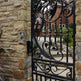 Royal Majestic Wrought Metal Back Yard Gate | Custom Fabrication Sturdy Metal Construction Gate | Made in Canada – Model # 872-Taimco