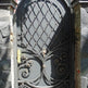Royal Victorian Crisscross Design Metal Side Walk Gate | Custom Fabrication Back Yard Metal Gate| Made in Canada – Model # 224-Taimco